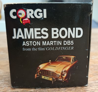 Lot Two James Bond Anniversary Aston Martin DB5 Goldfinger Model Cars