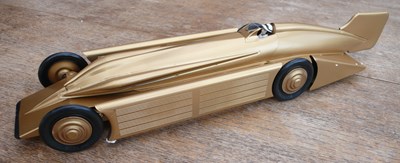 Lot 1929 Golden Arrow land speed record car model