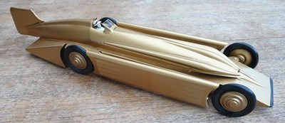 Lot 1929 Golden Arrow land speed record car model