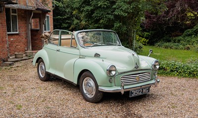 Lot 1962 Morris Minor ‘Series III’ Convertible (1300cc)