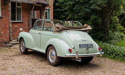 Lot 1962 Morris Minor ‘Series III’ Convertible (1300cc)