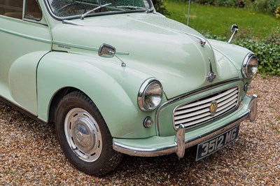 Lot 1962 Morris Minor ‘Series III’ Convertible (1300cc)