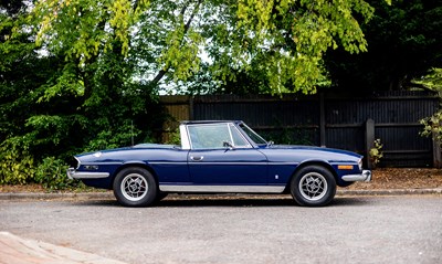 Lot 201 - 1973 Triumph Stag