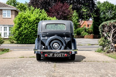 Lot 233 - 1935 Morris 12/4 Coupé S2