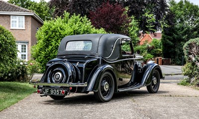 Lot 233 - 1935 Morris 12/4 Coupé S2