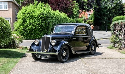 Lot 233 - 1935 Morris 12/4 Coupé S2