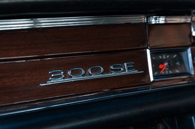 Lot 1965 Mercedes-Benz 300 SE Coupé