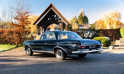 Lot 1965 Mercedes-Benz 300 SE Coupé