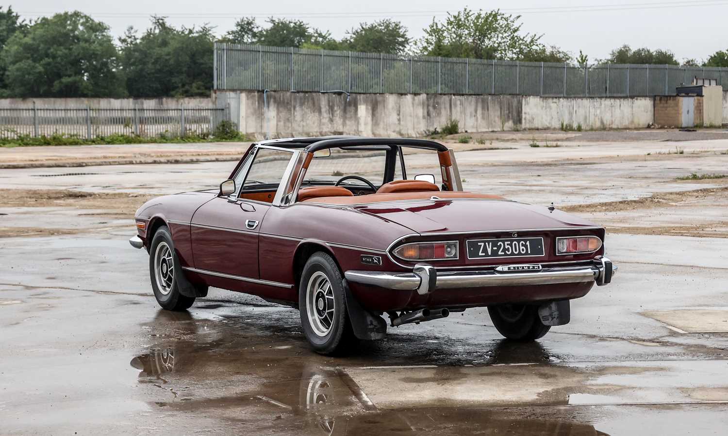 Lot 231 - 1971 Triumph Stag