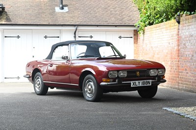 Lot 1974 Peugeot 504 GL Cabriolet