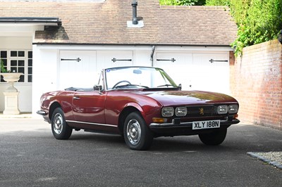 Lot 1974 Peugeot 504 GL Cabriolet