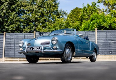 Lot 1971 Volkswagen Karmann Ghia Cabriolet