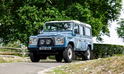 Lot 1988 Land Rover 110 V8 County Station Wagon