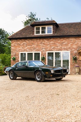 Lot 1973 Pontiac Trans Am 455