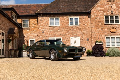 Lot 1973 Pontiac Trans Am 455