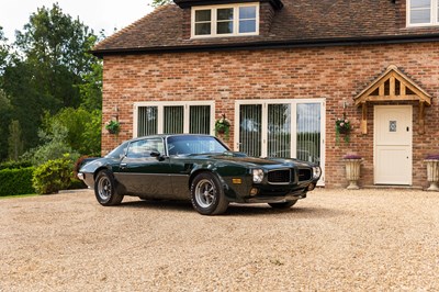 Lot 1973 Pontiac Trans Am 455