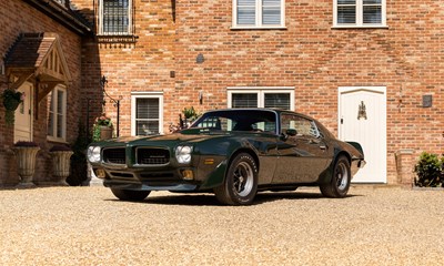Lot 1973 Pontiac Trans Am 455