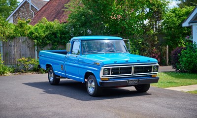 Lot 1972 Ford F100 Pick-up