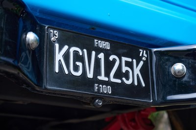 Lot 280 - 1972 Ford F100 Pick-up