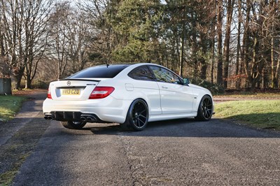 Lot 2013 Mercedes-Benz C63 AMG