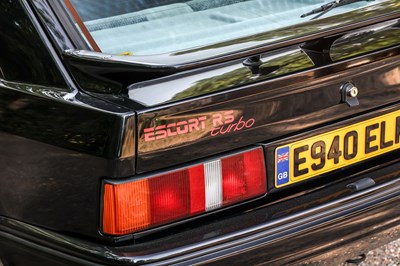 Lot 119 - 1987 Ford Escort RS Turbo