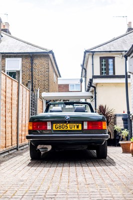Lot 1990 BMW 320i Cabriolet