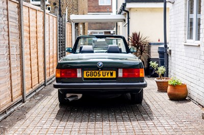 Lot 1990 BMW 320i Cabriolet