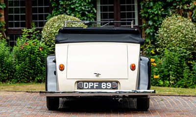 Lot 250 - 1935 Railton Eight Tourer by Abbot