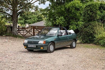 Lot 1990 Peugeot 205 Roland Garros Cabriolet