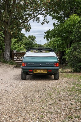 Lot 1990 Peugeot 205 Roland Garros Cabriolet