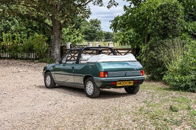Lot 1990 Peugeot 205 Roland Garros Cabriolet