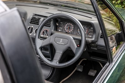 Lot 1990 Peugeot 205 Roland Garros Cabriolet