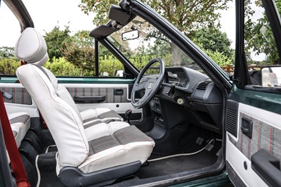 Lot 1990 Peugeot 205 Roland Garros Cabriolet