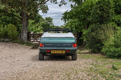 Lot 1990 Peugeot 205 Roland Garros Cabriolet