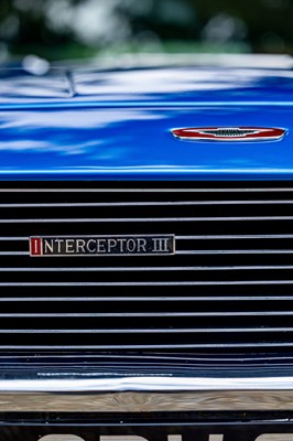Lot 1973 Jensen Interceptor Mk. III