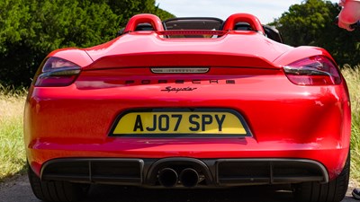 Lot 160 - 2015 Porsche Boxster Spyder