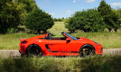 Lot 160 - 2015 Porsche Boxster Spyder