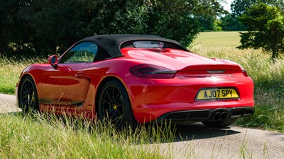 Lot 160 - 2015 Porsche Boxster Spyder
