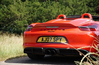 Lot 160 - 2015 Porsche Boxster Spyder