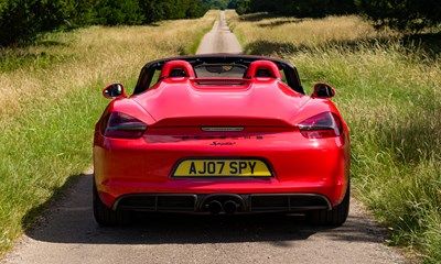 Lot 160 - 2015 Porsche Boxster Spyder