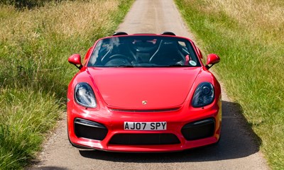 Lot 160 - 2015 Porsche Boxster Spyder