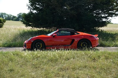 Lot 160 - 2015 Porsche Boxster Spyder