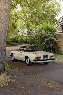 Lot 1980 Alfa Romeo Spider 2000