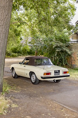 Lot 1980 Alfa Romeo Spider 2000