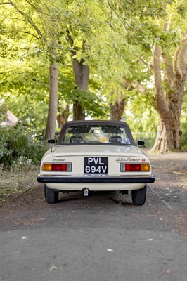 Lot 1980 Alfa Romeo Spider 2000
