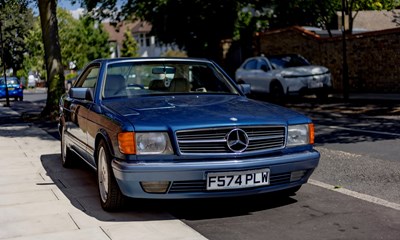 Lot 1989 Mercedes-Benz 500 SEC