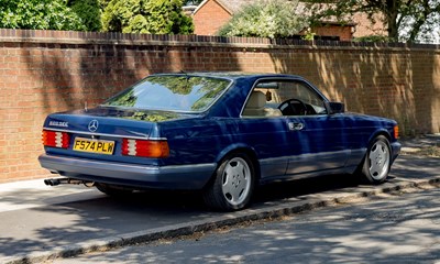 Lot 1989 Mercedes-Benz 500 SEC
