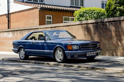 Lot 1989 Mercedes-Benz 500 SEC
