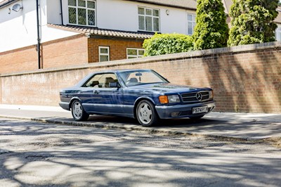 Lot 1989 Mercedes-Benz 500 SEC
