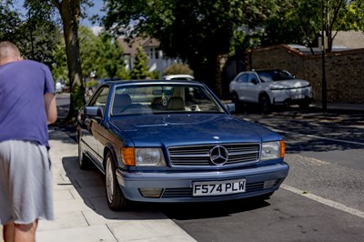 Lot 1989 Mercedes-Benz 500 SEC